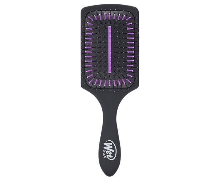 Wet Brush Charcoal Infused Paddle Detangler schwarz violett