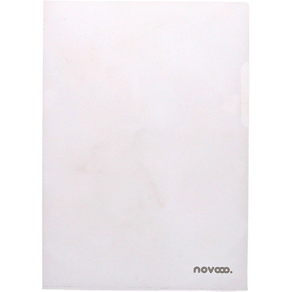 NOVOOO Pro Sichtmappen 120my A4 400197754 transparent genarbt 25 Stück