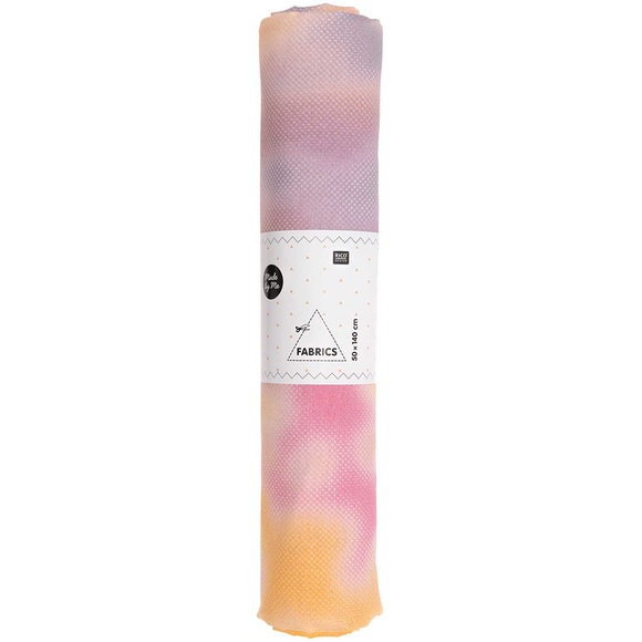 Rico Stoff Blurry Camouflage, vanille, 50 x 140 cm, 115 g/qm, 100 % CO