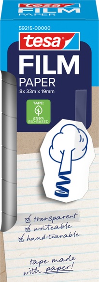 TESA Klebeband Papier 10mx19mm 59213-00000 8 Rollen