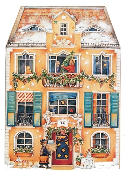 Im Weihnachtshaus. In the Christmas House. Dans la maison de Noel