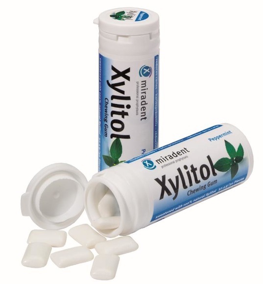 Hager Pharma GmbH miradent Xylitol Chewing Gum Minze
