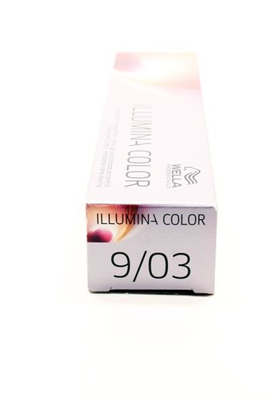 Wella Professionals Color Illumina 9/03 lichtblond/natur-gold 60ml