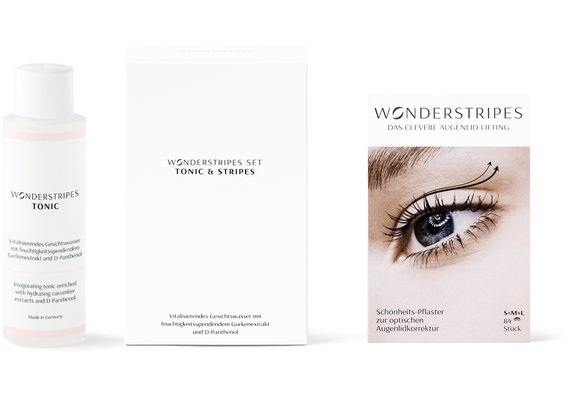 WONDERSTRIPES Beauty Tapes S+M+L inkl. Tonic Set