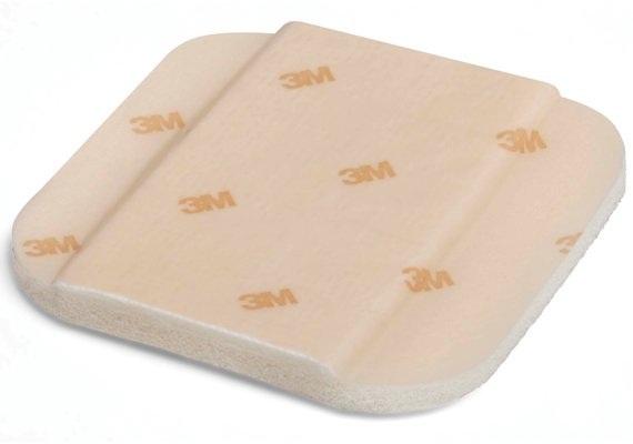 3M Tegaderm Foam Polyurethan-Schaumstoff 5.1 x 5.1