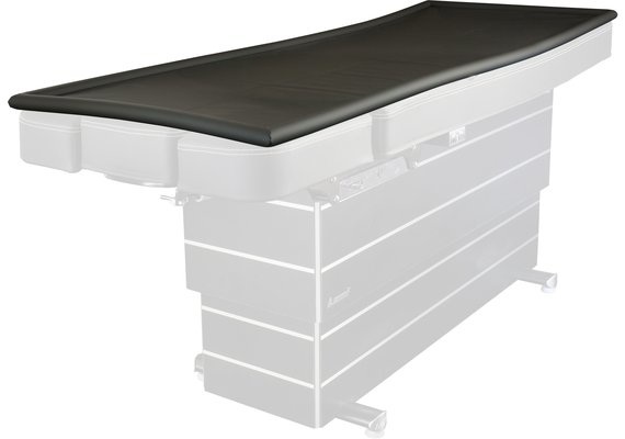 SMOOOTHY Ayurveda Liegenauflage 200 x 70 samtschwarz