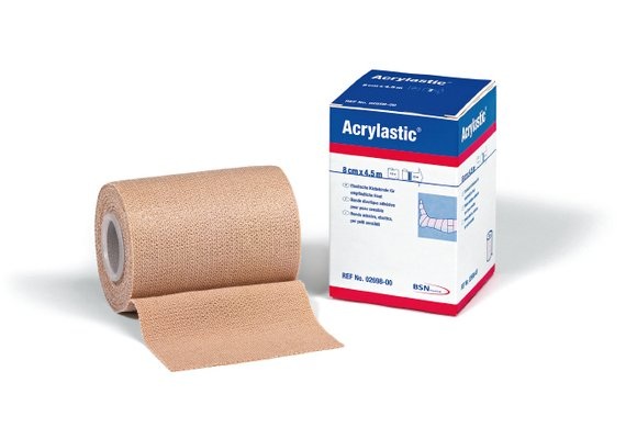 BSN Acrylastic® 2.5 m x 8 5 Stk hautfarben