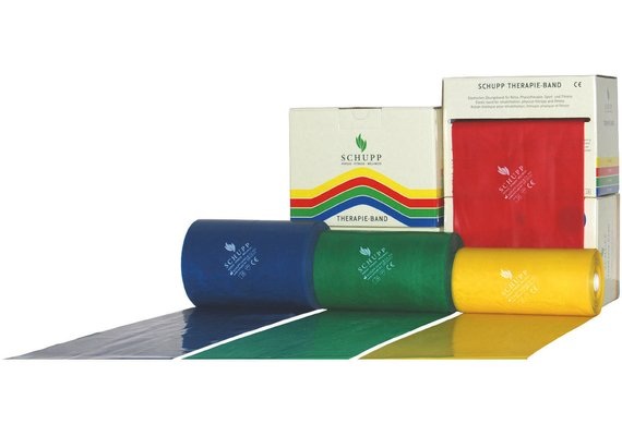 SCHUPP Therapieband stark 25 m x 14.5 grün