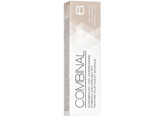 COMBINAL Augenbrauen- und Wimpernfarbe hellbraun 15 ml