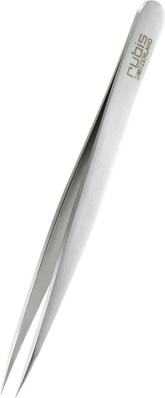 rubis Pinzette spitz Inox (1 Stück)