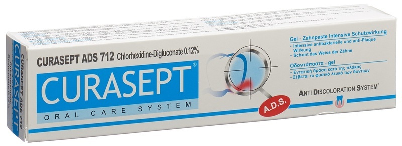 CURASEPT ADS 712 Toothpaste 0.12 % (75 ml)