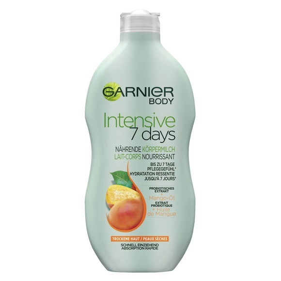 Garnier Body Intensive 7 Days Pflegende Body-Milk Mango-Öl 400ml