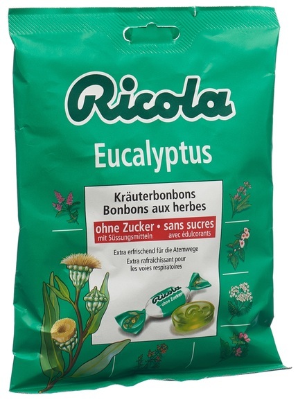 Ricola Bonbons Eucalyptus ohne Zucker