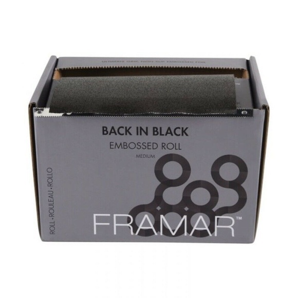 Framar Embossed Roll Medium Back in Black 320 ft.
