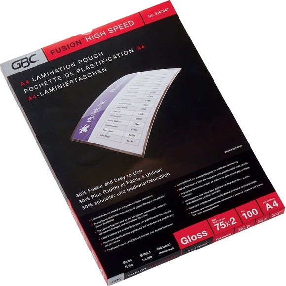 GBC Laminierfolie High-Speed?A4 125 ?m