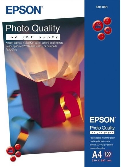 Epson Photo Quality Inkjet Paper - A4 - 100 Blätter