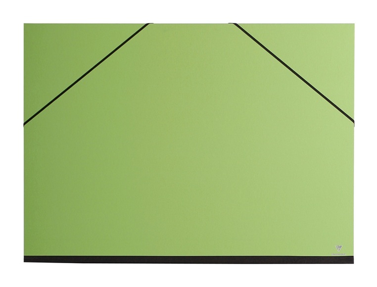 CLAIREFONTAINE Zeichenmappe 52x72cm 144404C grün