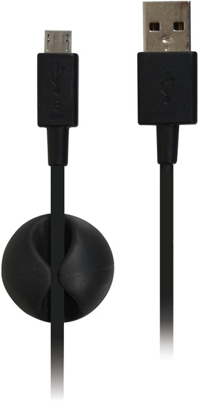 Port Design Charge & Sync micro USB Kabel 1.2m schwarz