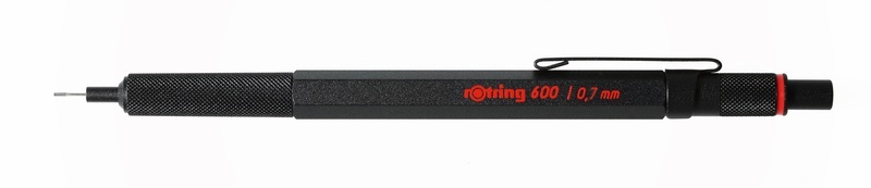 Rotring 1904442 ballpoint pen Black Clip-on retractable ballpoint pen