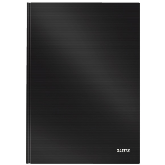 Leitz Notizbuch Solid A4 kariert, schwarz