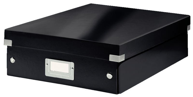 Leitz Click & Store Organisationsbox Mittel, Schwarz