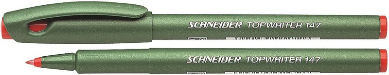 Schneider Pen Topwriter 147 fineliner Red 10 pc(s)