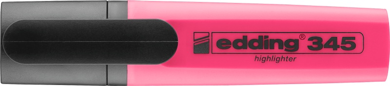 Edding 345 Highlighter Pink (10) Marker