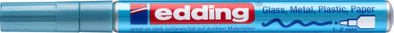 edding Lackmarker 751 CREA Hellblau