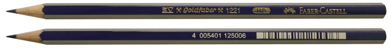  Faber-Castell Bleistift, HB, Goldfaber, 112500 