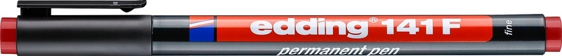 Edding 4-141002 fineliner Red Extra Fine 1 pc(s)