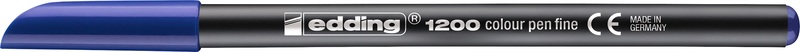 Edding Fasermaler 4-1200003 Blau 1 mm 1 St.