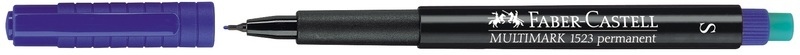 FABER-CASTELL OHP MULTIMARK S 152351 blau perm.