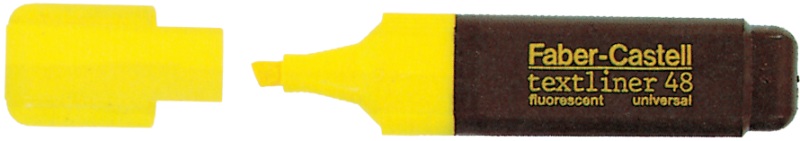Faber-Castell Textmarker TEXTLINER 48 REFILL Gelb 1 mm, 5 mm