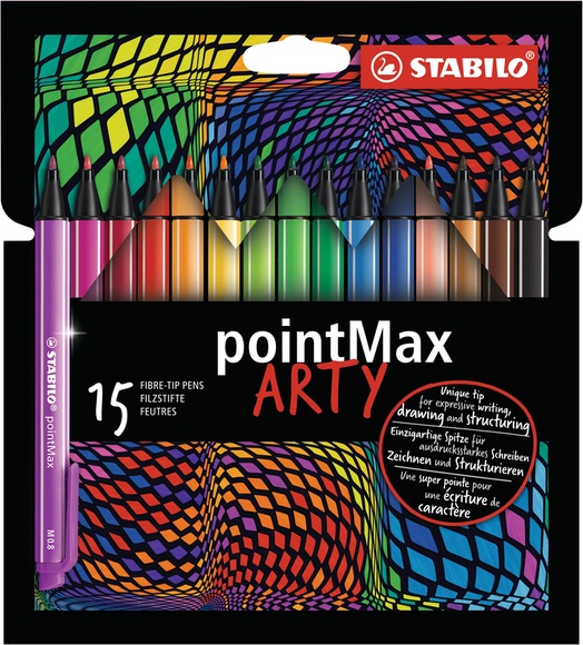 STABILO® Filzstift STABILO® POINTMAX ARTY 15er