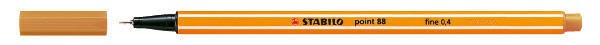 STABILO Point 88 Fineliner Nature-braun