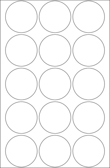 Herma 2270 Markierungspunkte Etiketten Ø 32 mm Weiß 480 St. Permanent Papier
