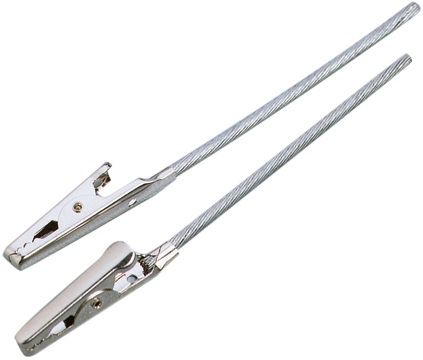 KNORR PRANDELL Krokodilklammer 120mm 2674033 mit Stab 4 Stück
