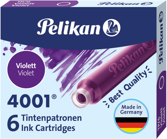 Pelikan Tintenpatrone 4001 Violett, 6