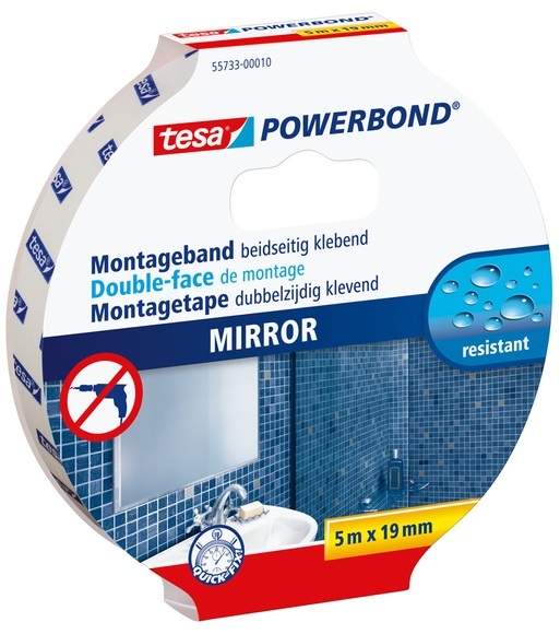 tesa 55733 55733 Montageband tesa® POWERBOND (L x B) 5 m x 19 mm 1 Rolle(n)