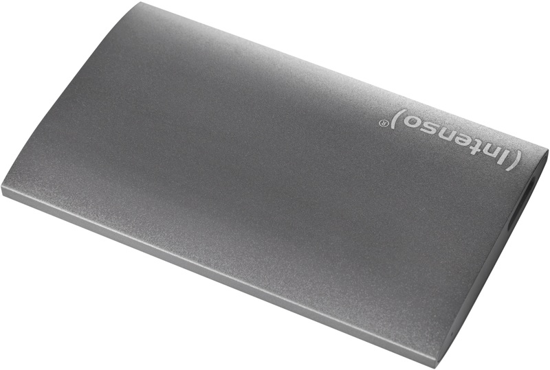 Intenso Premium Edition Externe Festplatte SSD (128 GB, Anthrazit)