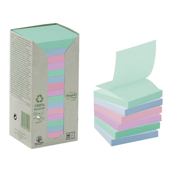 3M - ™ - Post-it® Recycling Z-Notes Tower R330-1RPT