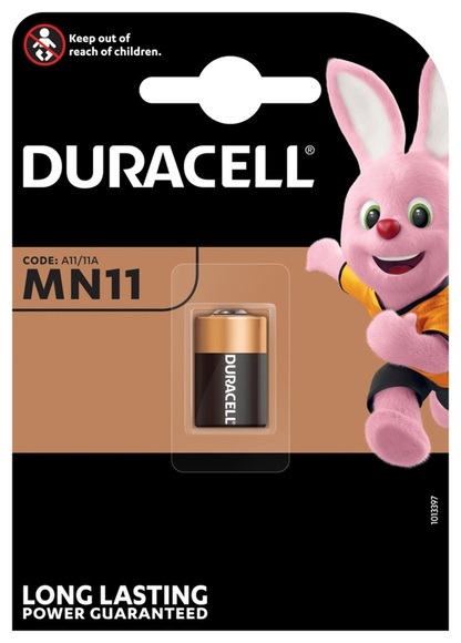 Security Alkaline MN11/L1016/V11A/A21 Spezialbatterie, 6V, 33mAh - 1 Stück