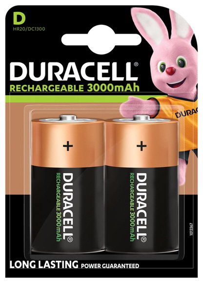 Recharge Ultra Mono D NiMH Akku mit 2200 mAh - 2 Stück