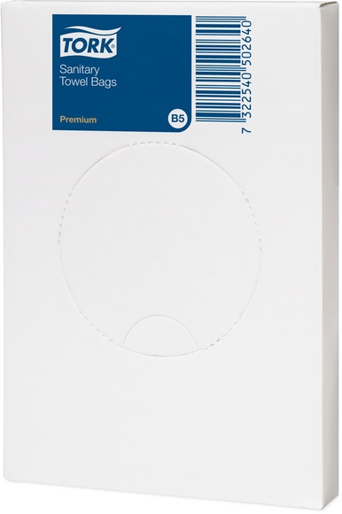 TORK Hygienebeutel Premium B5 204041 HDPE, transparent 25 Stück