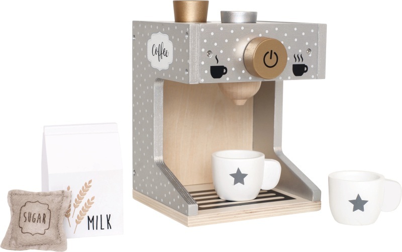 JaBaDaBaDo Spiel-Kaffeemaschine FRÜHSTÜCK 5-teilig aus Holz