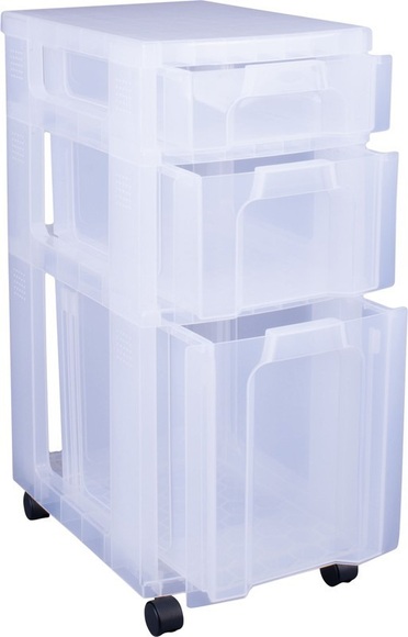 REALLY USEFUL BOX Aufbewahrungsbox 30x42x69cm 68508700 3 Schubladen, t