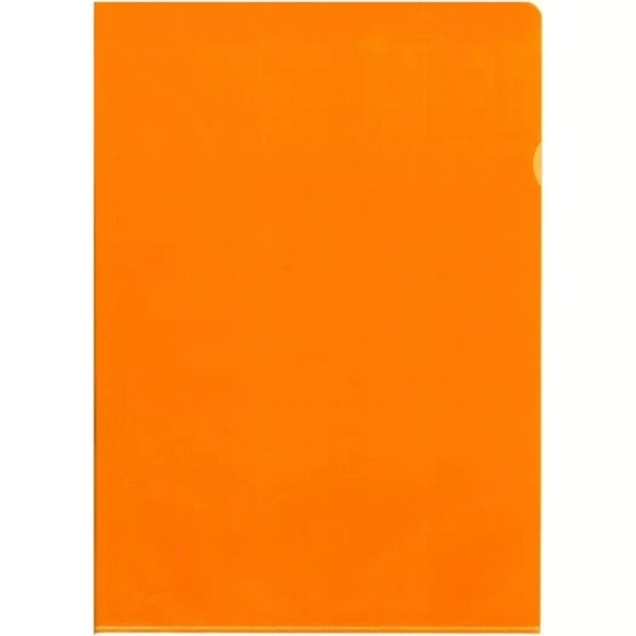 BÜROLINE Sichtmappen A4 620101 orange, matt 100 Stück
