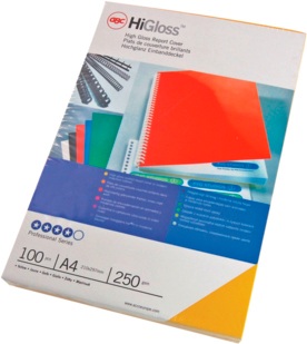 GBC Deckblattfolie CE020071 HiGloss&trade DIN A4