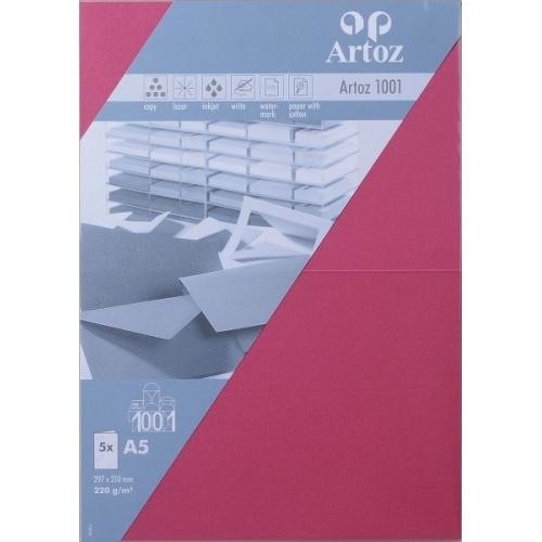 ARTOZ Karten 1001 A5 107392265 220g. olive 5 Blatt