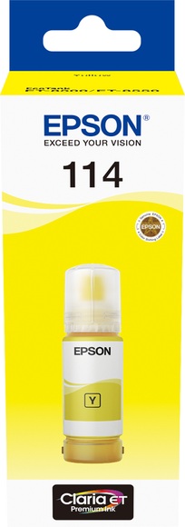 Epson 114 - 70 ml - Gelb - Original - Nachfülltinte - für EcoTank ET-8500